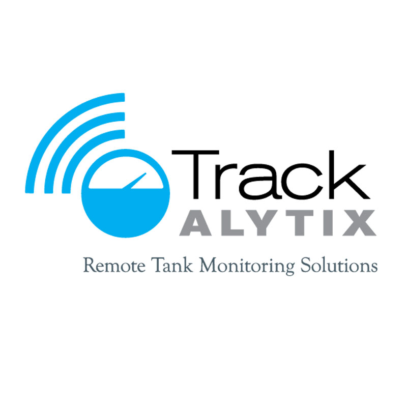 TrackAlytix IoT platform logo with stacked tagline